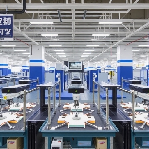 電商倉儲中心內大量包裹的處理過程