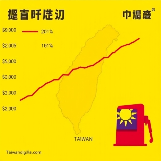 台灣油公司價格調整