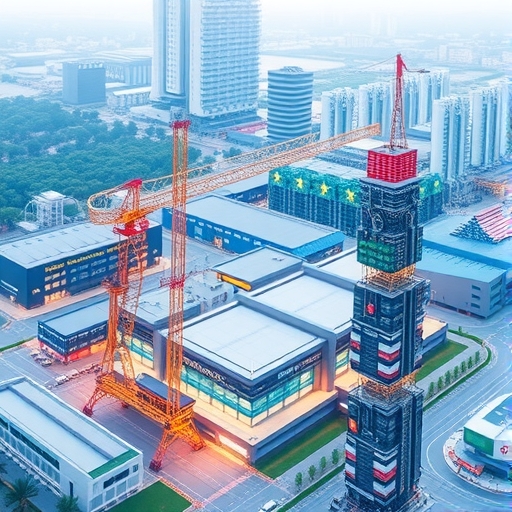 台灣半導體工廠運用新技術