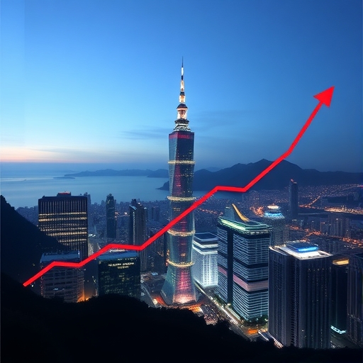 日本熊本縣的台積電JASM廠內部生產線