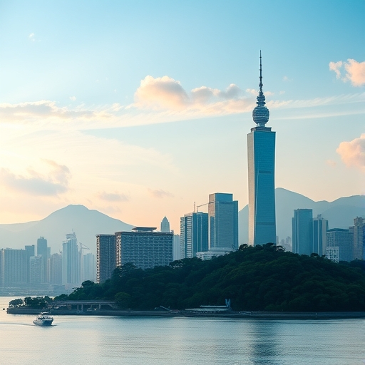 台灣天際線展示綠色能源解決方案