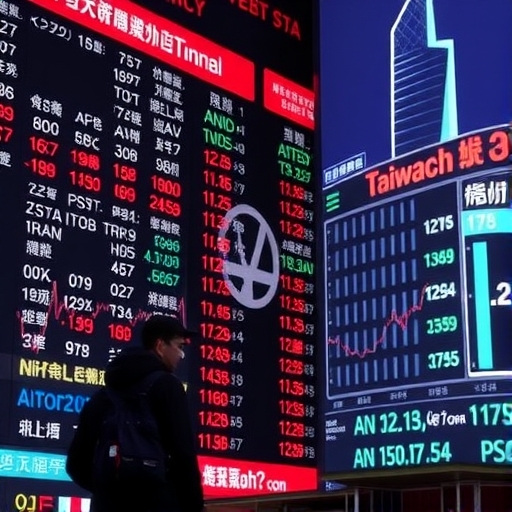 台灣股市下跌圖