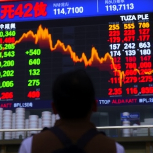 台灣股市下跌圖