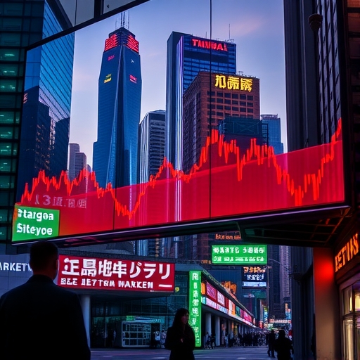 台積電股價上升趨勢圖