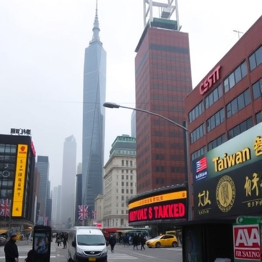 台灣股市飆升的圖表