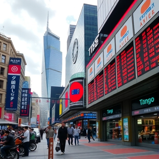 投資者在交易平台上查看台股資料