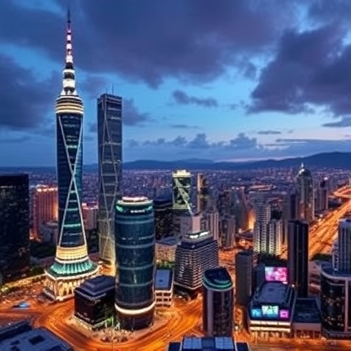 台灣科技製造業多點開花的示意圖