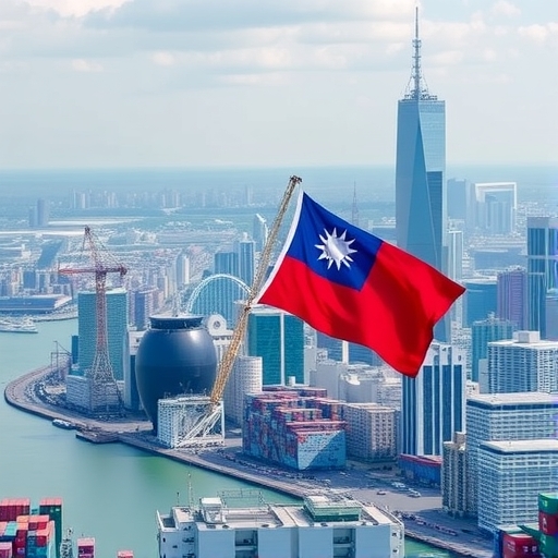 一位男子正在街頭交易股票