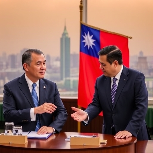 一位男子正在街頭交易股票