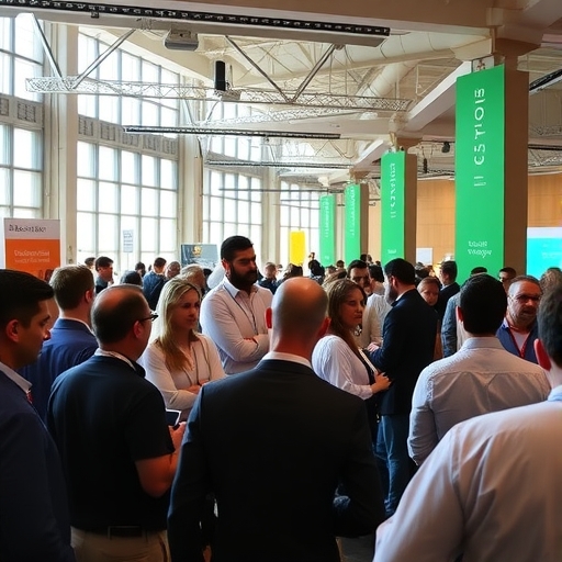 科技領袖在TechCrunch會議上進行網絡交流