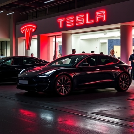 特斯拉法庭訴訟場景