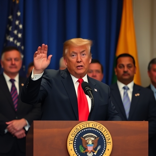 特朗普正在宣布投資