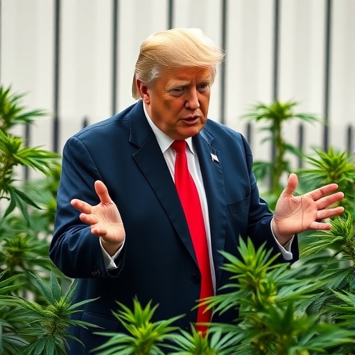 川普正在討論大麻政策