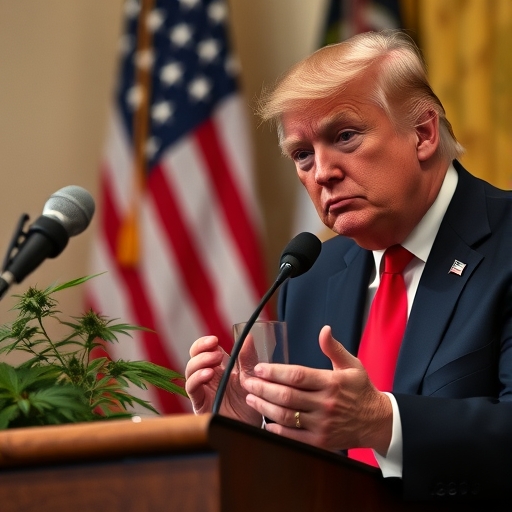 川普正在討論大麻政策