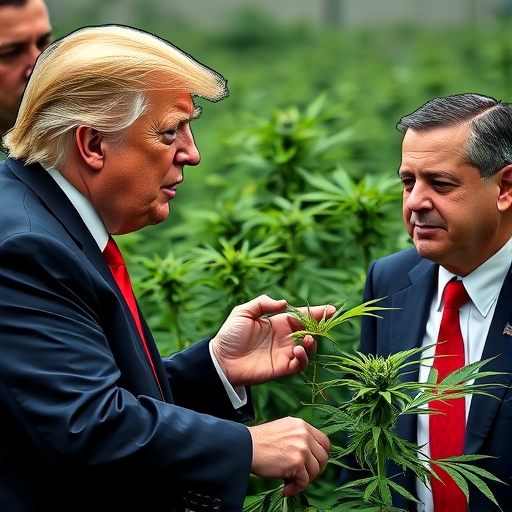 川普正在討論大麻政策