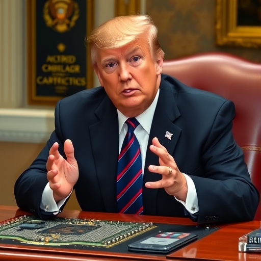 川普正在討論半導體政策