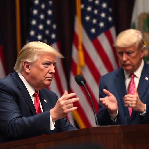 川普正在談判貿易協議