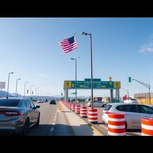 美國邊境安全檢查點
