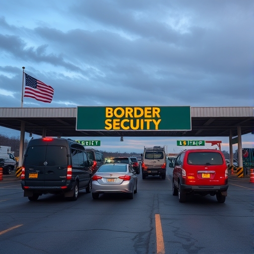 美國邊境安全檢查點