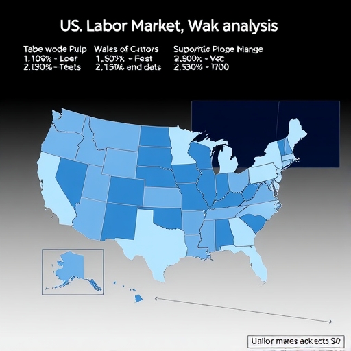 勞動參與率與失業率圖表