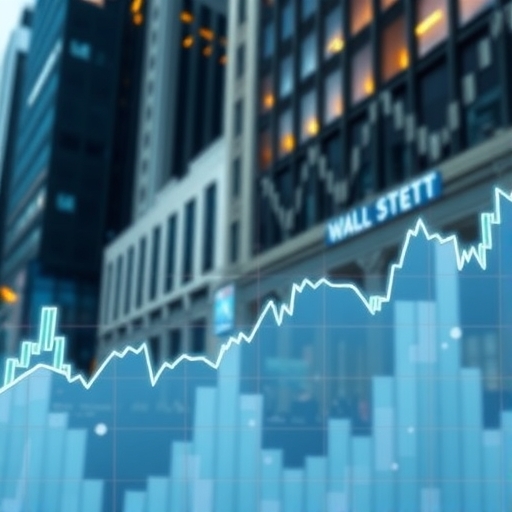 一位男子正在街頭交易股票