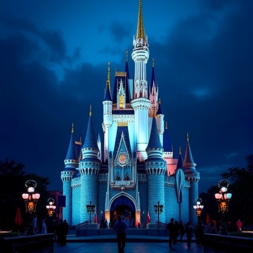 迪士尼公司轉型的視覺化圖像