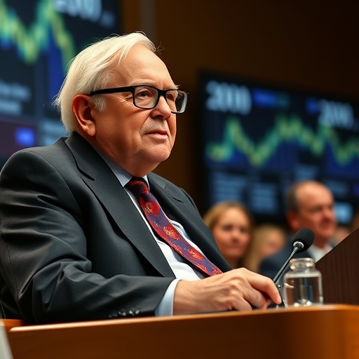 沃倫·巴菲特出席財經會議