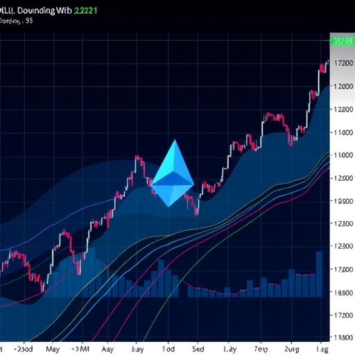XLM加密貨幣價格下跌趨勢圖