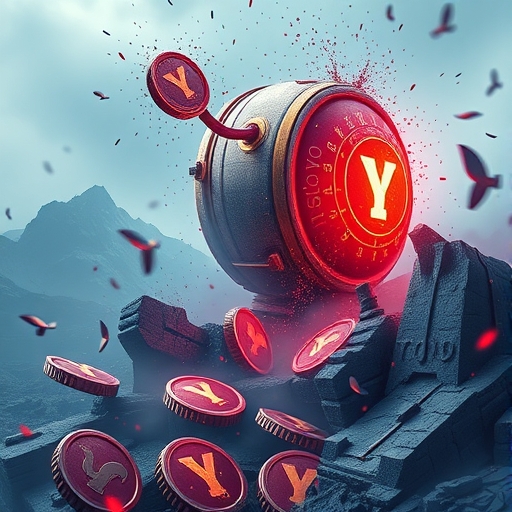 YZY 代幣分配結構圖