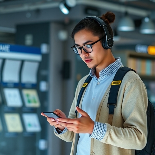 一位智慧助理正在引導