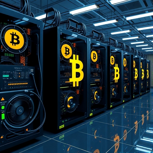 結合人工智慧技術的比特幣挖礦場