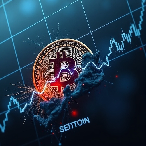 比特幣價格圖表突破關鍵支撐位