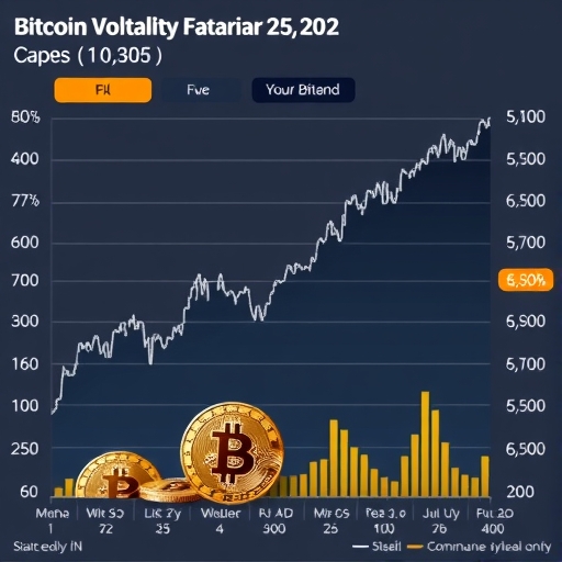 比特幣波動性圖表分析