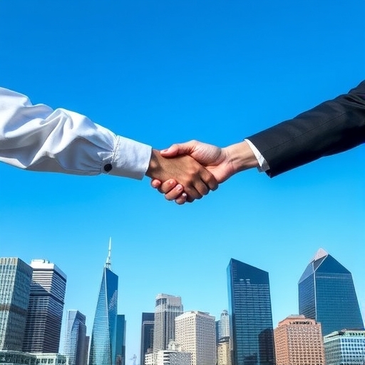 一群商業人士討論企業併購