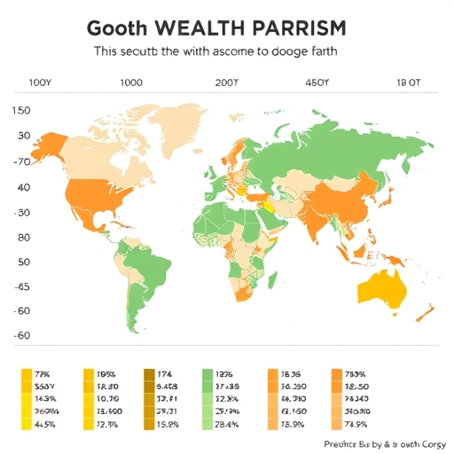 全球財富分佈圖表