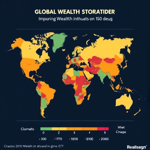 全球財富分佈圖表