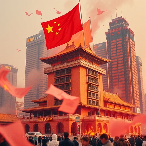 中國主要股指持續上漲的趨勢圖