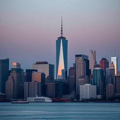 城市天際線與金融區