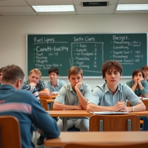 學生在教室中顯得困惑