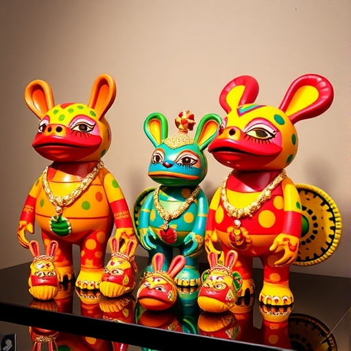 多彩的 Labubu 收藏品