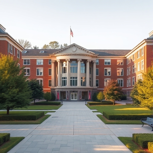 現代化的大學校園