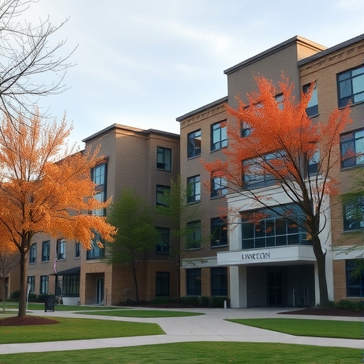 現代化的大學校園