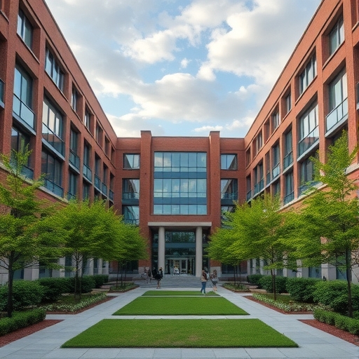 現代化的大學校園