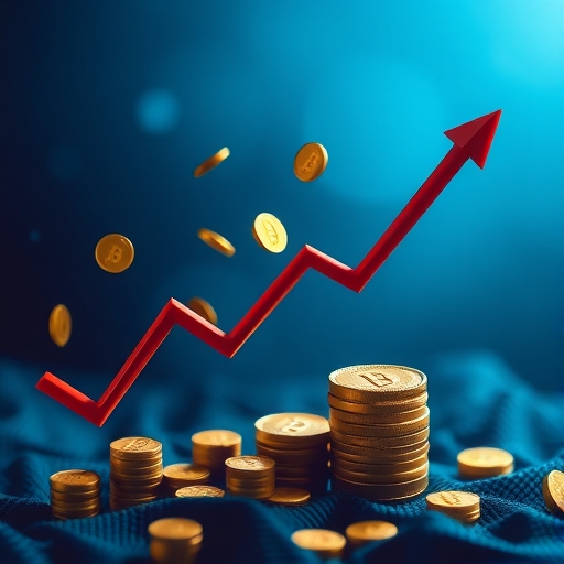 加密貨幣投資趨勢圖表展示