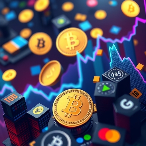 加密貨幣市場動態圖表