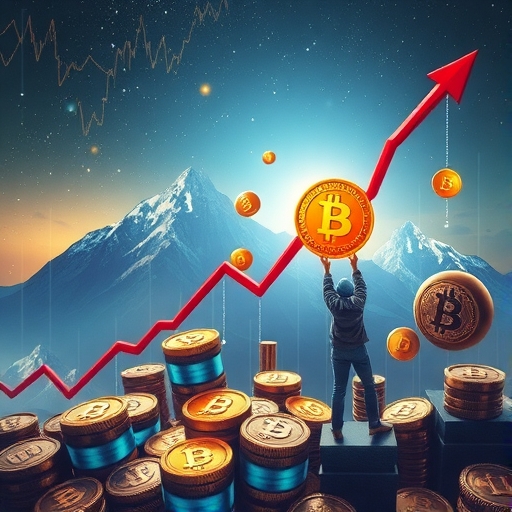 企業將加密貨幣納入資產負債表的示意圖