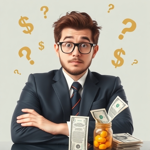 團隊成員在財務報表前討論