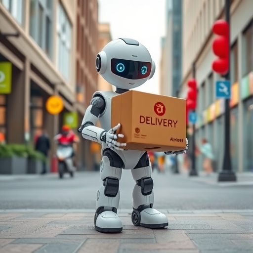 一位男子正在街頭交易股票