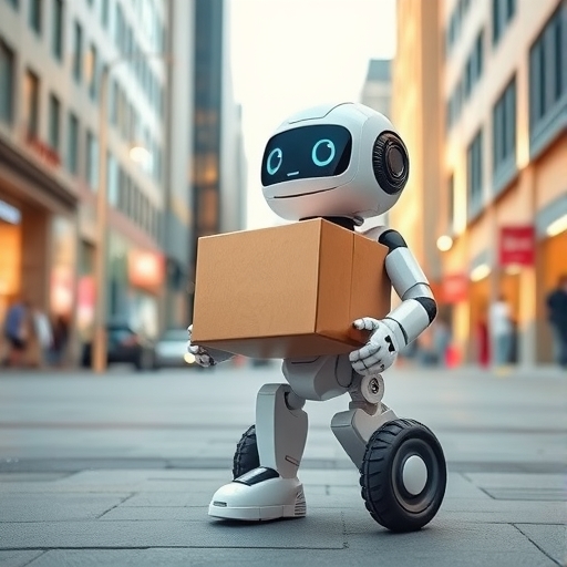 一位男子正在街頭交易股票