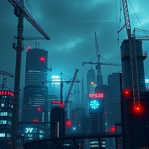 一位男子正在街頭交易股票